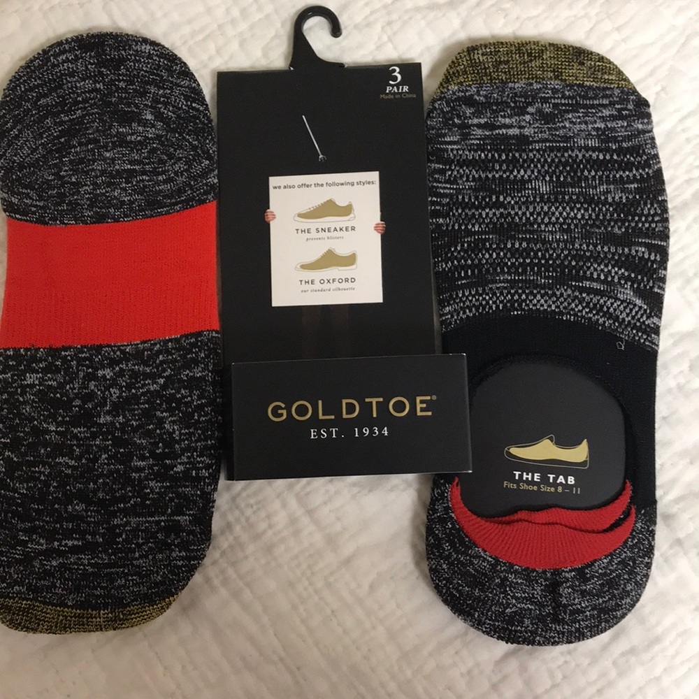 Men’s Goldtoe socks , 2 pairs unused with package
